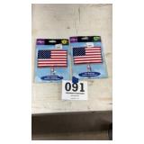 American flag foil balloons