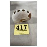 Shell toothbrush holder