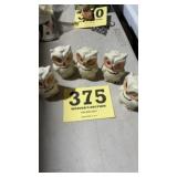 Winking owl salt/pepper shakers