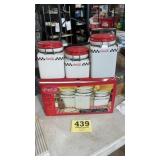 Coca-Cola Drive-in Canister set