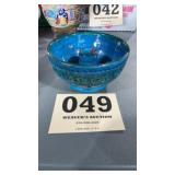 Peace symbol hippie candle holder