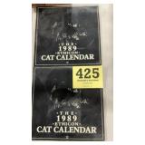 1989 Johnson & Johnson cat calender