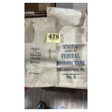 Vintage bank bags