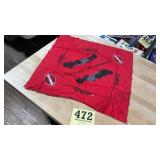 Vintage Harley, Davidson, handkerchief or
