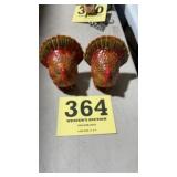 Set of Turkey salt and pepper shakers