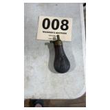 Small Brass Black Powder Pocket flask