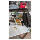 Assorted Black Powder cleaning tools in old