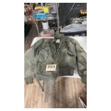 Military Flight Jacket size large