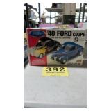 1940 Ford Coupe models