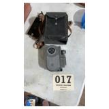Vintage Cinemaster 8mm portable movie camera with