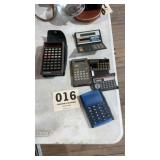 Lot of Calculators