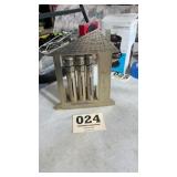 Older First National Bank Coin sorter metal