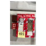 Coca Cola light switches, camel and Red Cross
