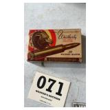 Vintage Weatherly .257 Magnum Shell box only