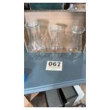 Oil lamp glass chimneys