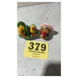 Turkey salt/pepper shakers