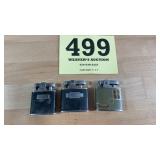 Lot of three vintage lighters