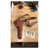 Older Leather Handgun Holster