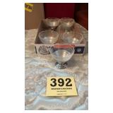 Lot of Dessert serving dishes