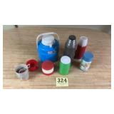 Vintage thermos lot