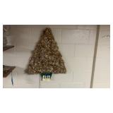 Vintage lighted Christmas decoration shaped as a
