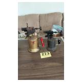 Lot of 2 Vintage Torches