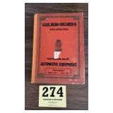Vintage 1926 Gaul, Derr & Shearer Auto Equipment