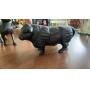 Bull cast iron bank