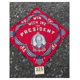 Original President Eisenhower Election Banner