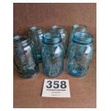 Blue Ball Jar Lot