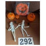 Vintage Halloween Decorations Lot