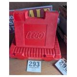 Vintage Red Lego Case-Full