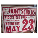 1940 Original Carnival Sign