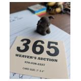 Cast Iron Bucky RIbbon Dog Watsontown PA