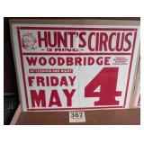 1940 Original Carnival Sign