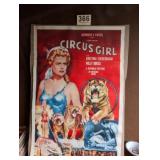 1956 Original Circus Girl Movie Poster
