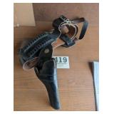 Police Issued Vintage Duty Belt Joy-Pee Holster