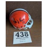 Bernie Kosar Autographed Mini Helmet