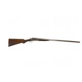William Pape 12 gauge side-by-side shotgun