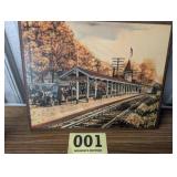 Blueridge Railroad Station Artwork