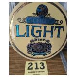 1976 Schlitz Light Beer Advertising Sign