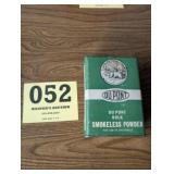 Full DuPont Vintage Gunpowder Tin