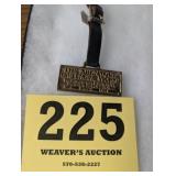 Abenaque Gas Engine Works Watch Fob