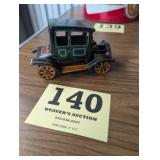 1950s Tin Friction Lithographed Toy Car