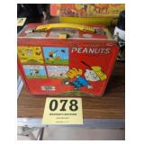 Peanuts Metal Lunchbox