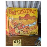 1960s Ideal Fort Cheyenne Playset