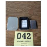 Vintage Zippo Lighter w/Case