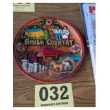 Ceramic Amish Lancaster PA Plate