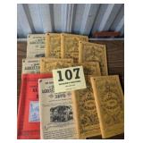 1970s Vintage Farmerï¿½s Almanac Lot