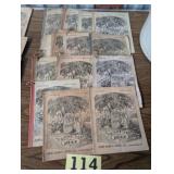 1940s Vintage Farmerï¿½s Almanac Lot